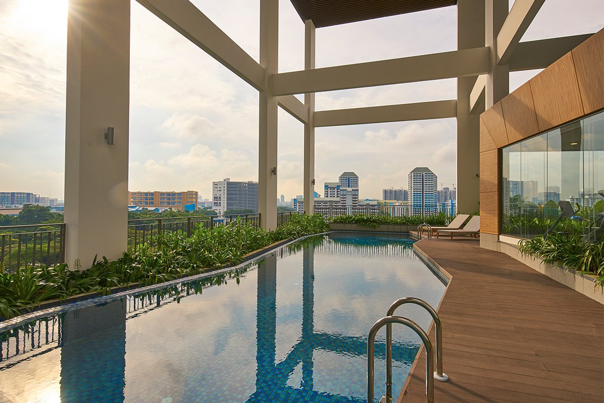Oasia Residence Singapore - Swimming pool & gym